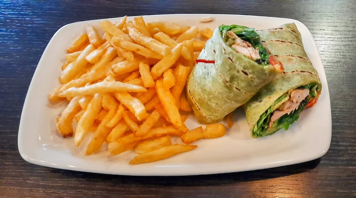 Spinach and Goat Cheese Wrap