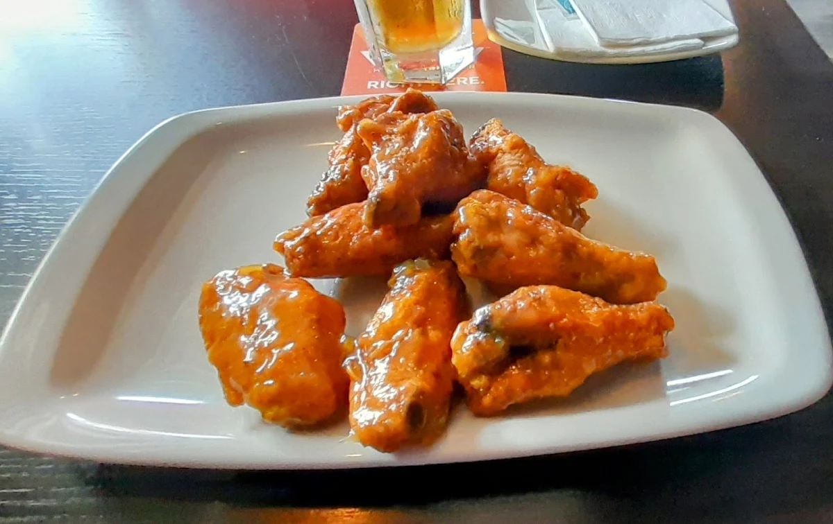 Pineapple Curry Chicken Wings, Piper Arms Whitby