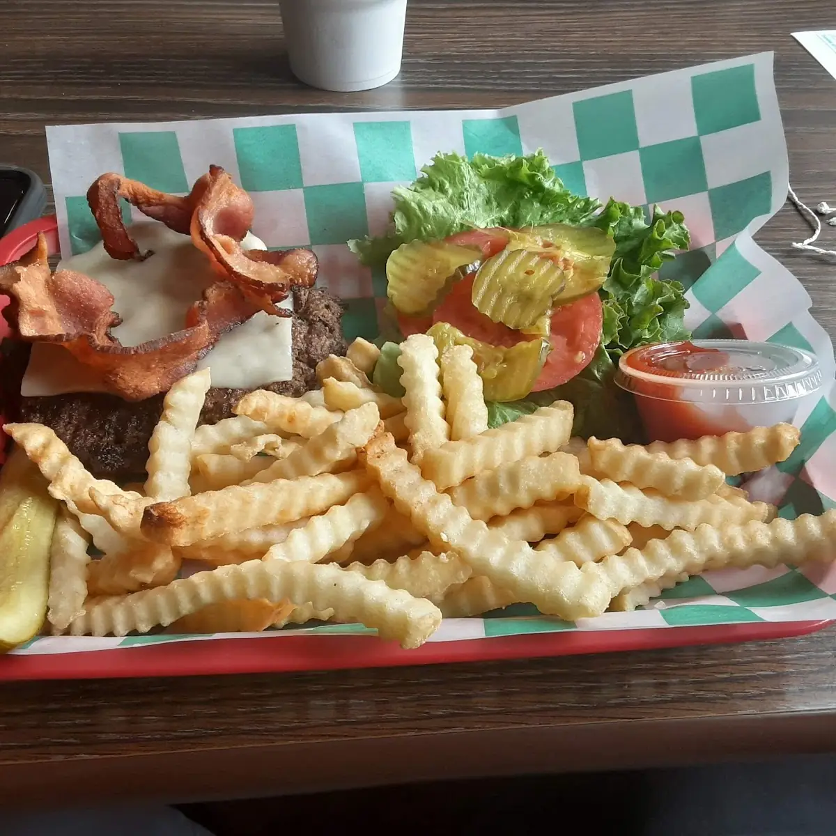 Bacon Cheddar Jack Burger