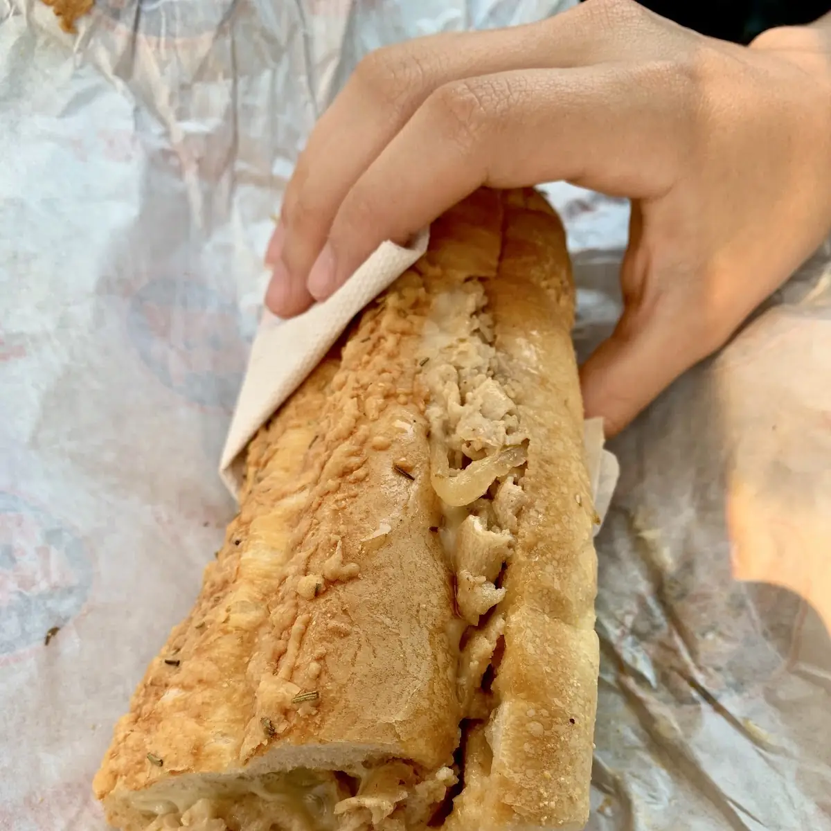 Chipotle Chicken Cheese Steak