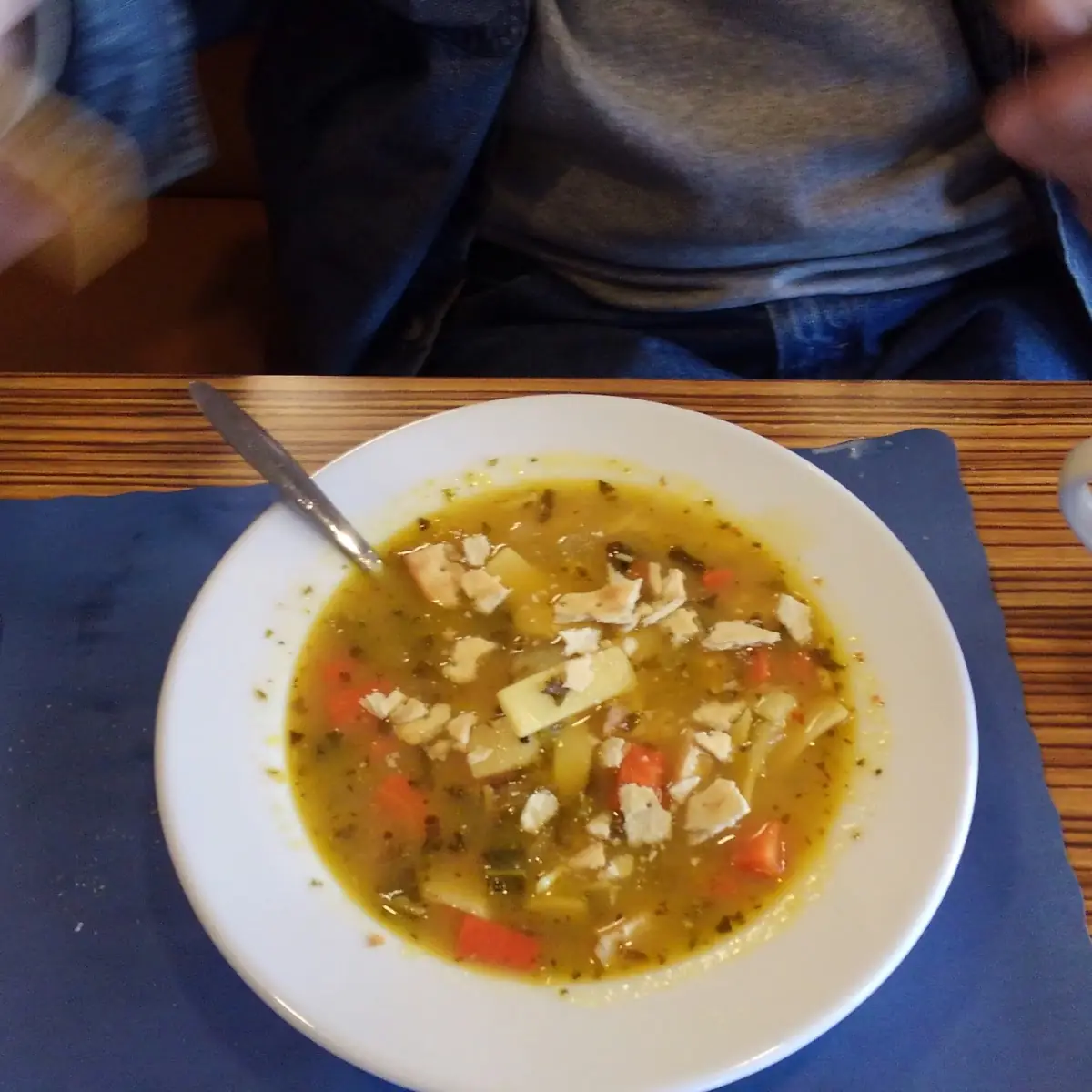 Roasted Chicken Soup