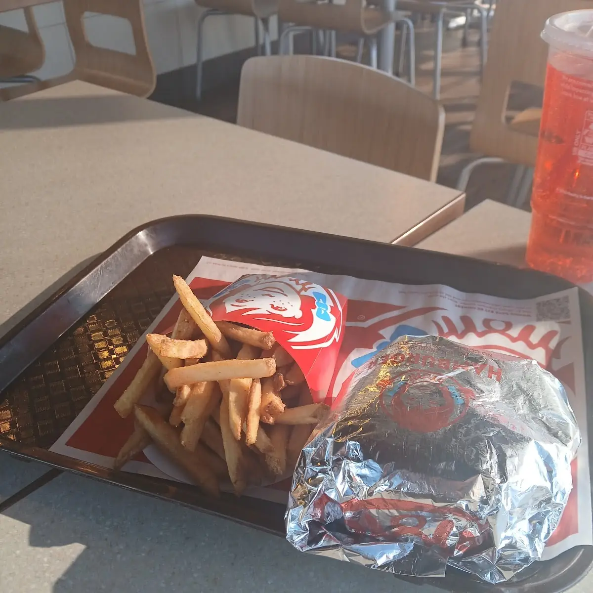Mushroom Double Cheeseburger Meal