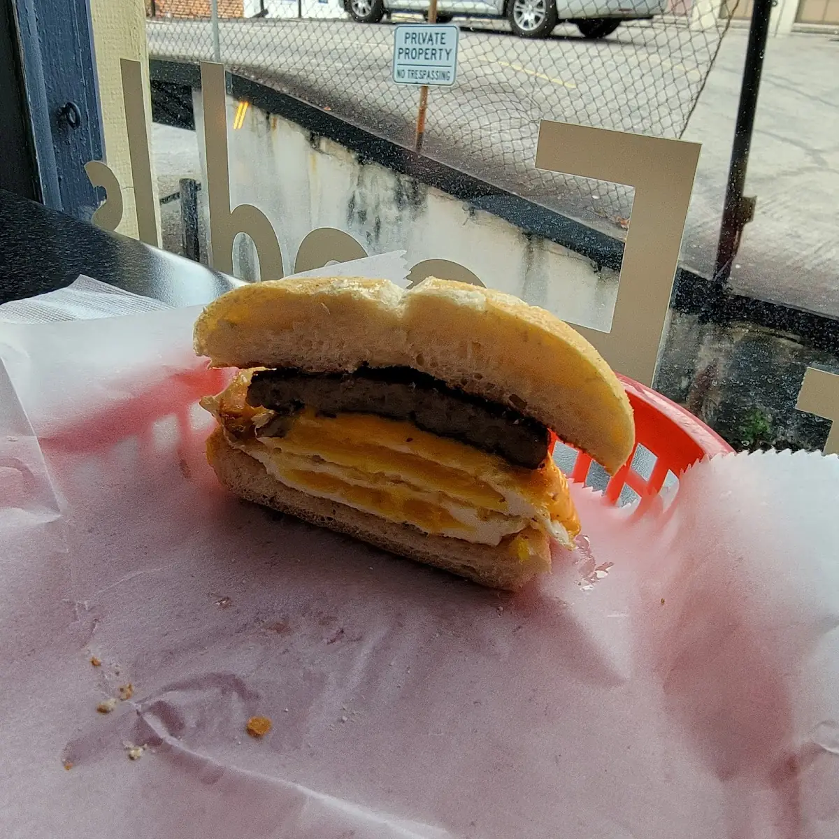 Sausage Egg & Cheese Sandwich