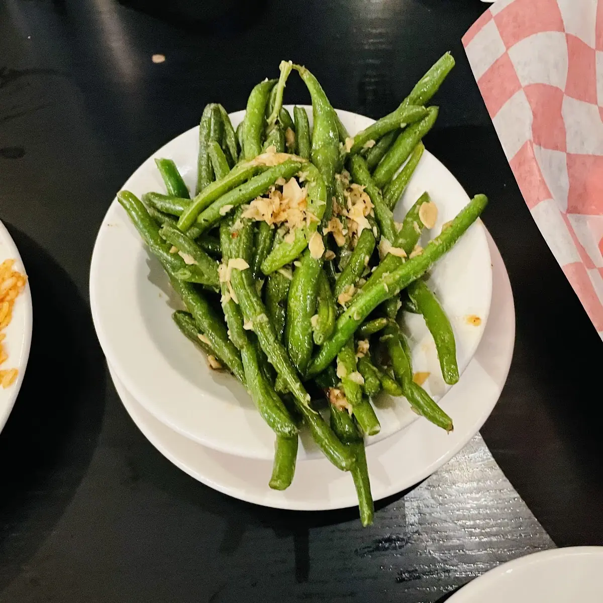 Garlicky Green Beans