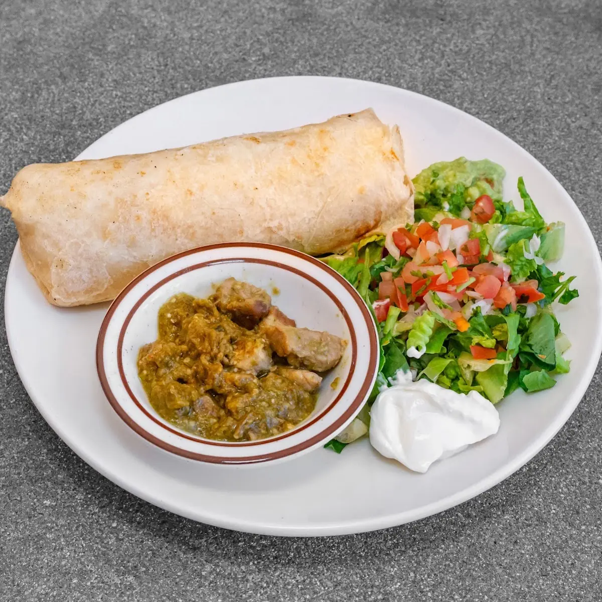 Chile Verde Burrito