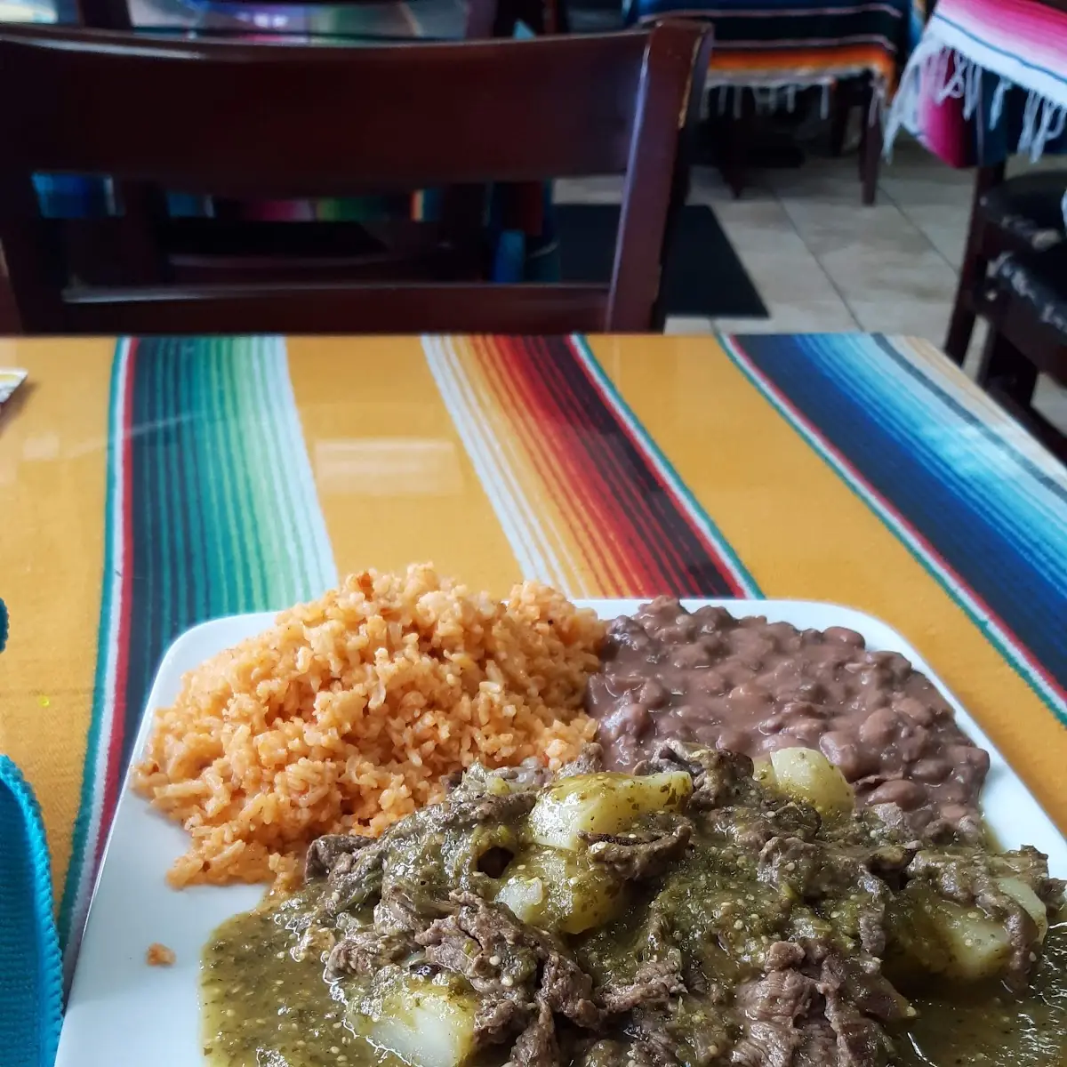 Bistec En Salsa Verde