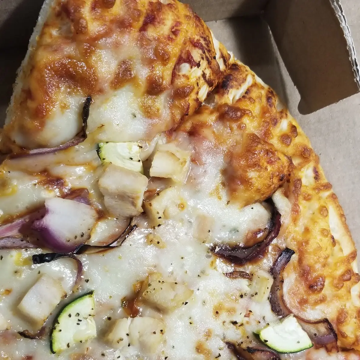 Lemon Pepper Chicken Pizza