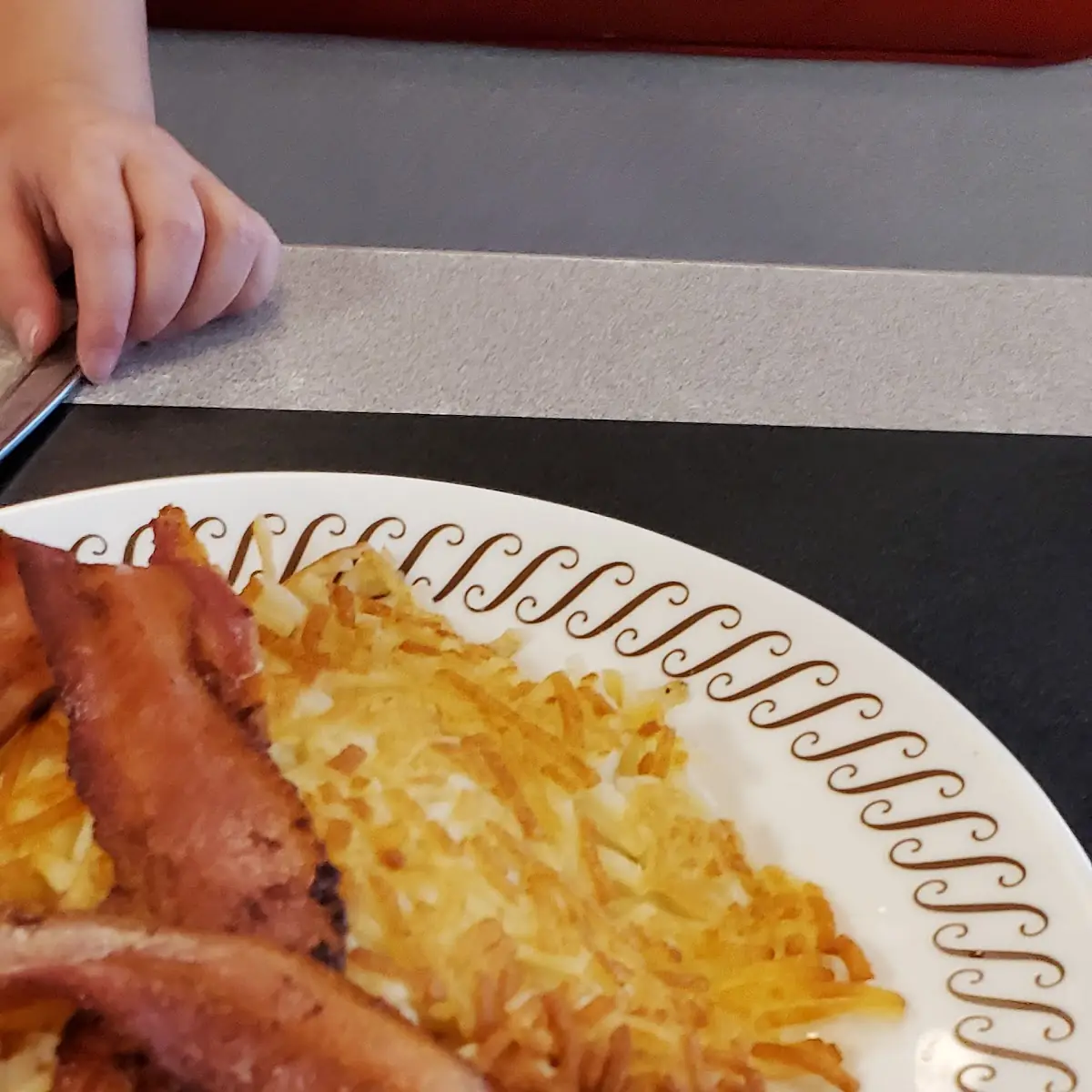 Bacon and Hash Brown