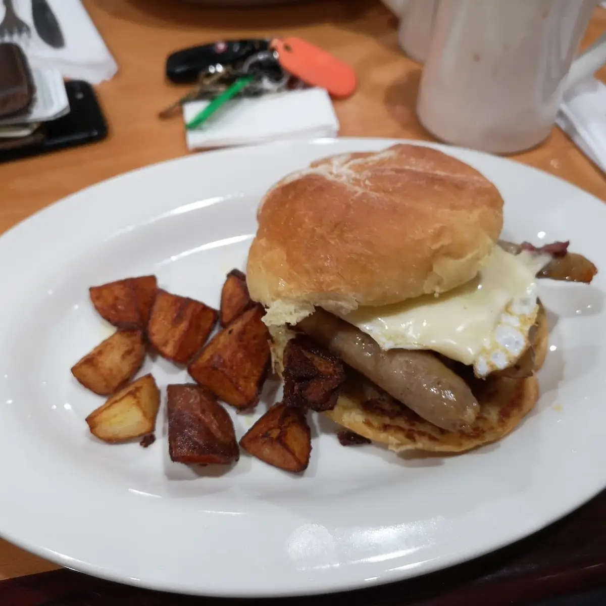 Gormley Sausage Egg and Cheese Sandwich