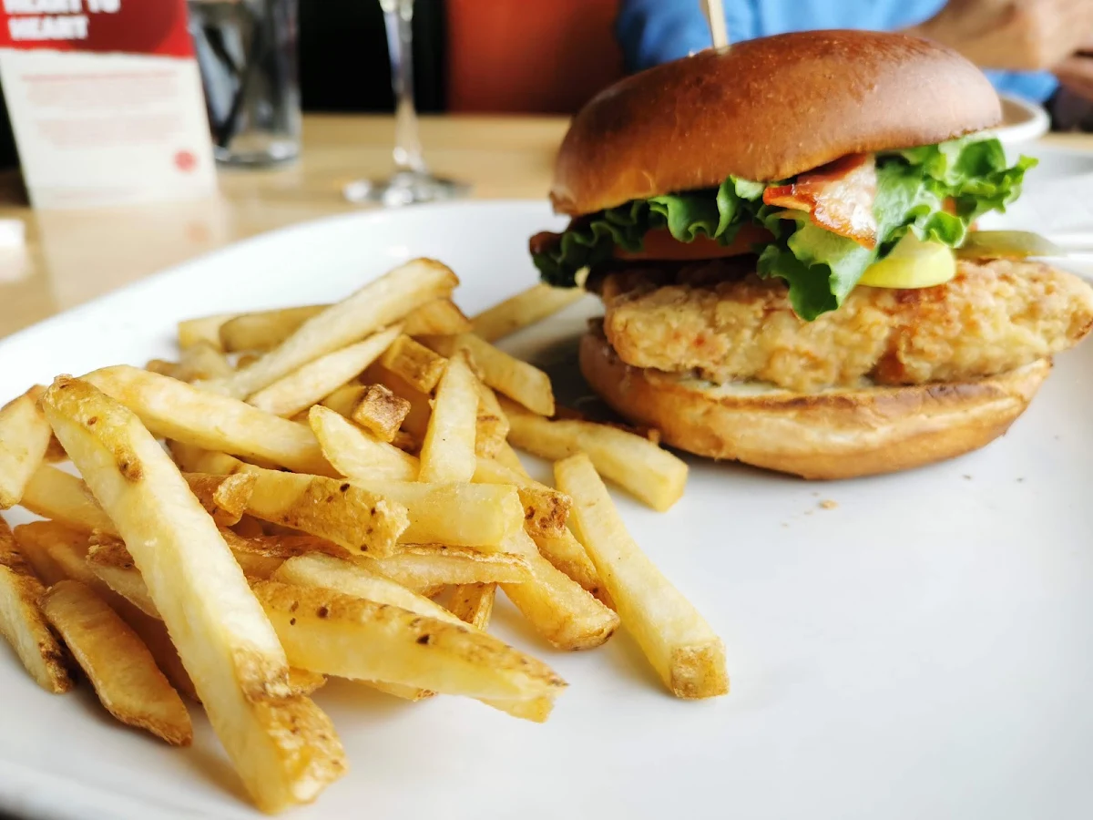 Honey Dill Fried Chicken Sandwich