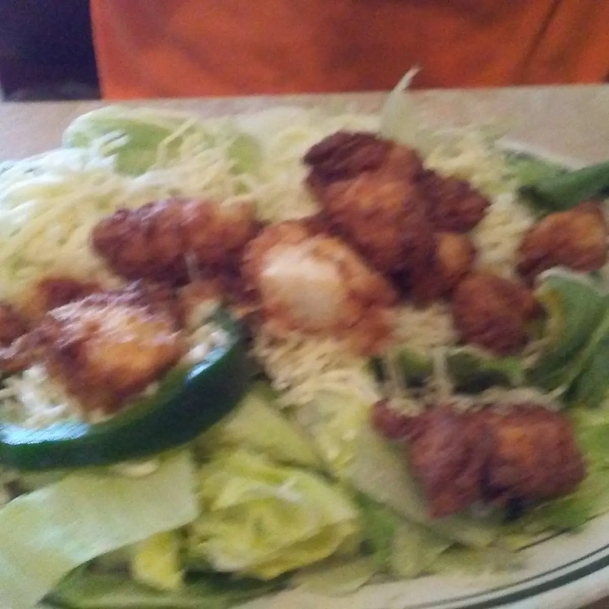 Crispy Chicken Salad