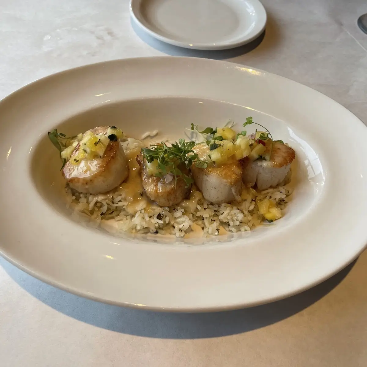 Pan Seared Georges Bank Scallops