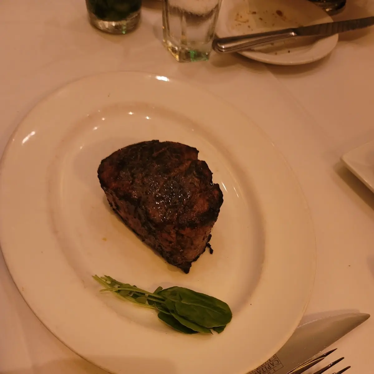 Bone in New York Steak