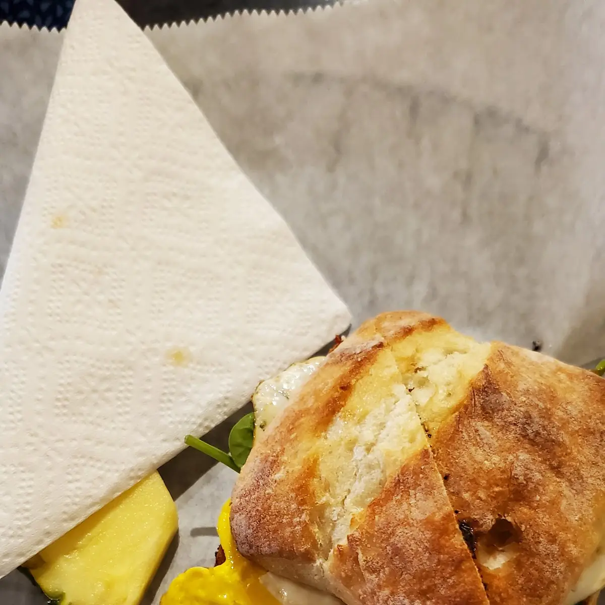 Ciabatta Breakfast Sandwich