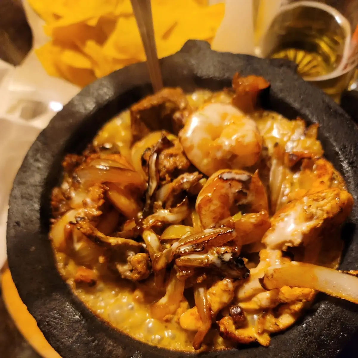 Shrimp Fajitas