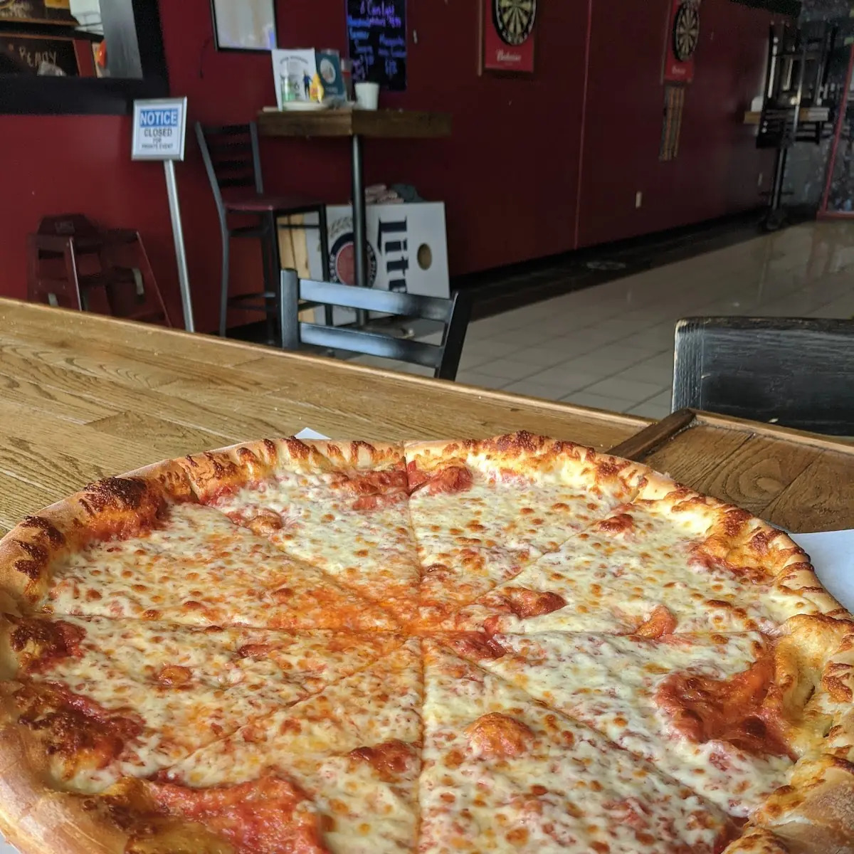 19 Large Cheese Pizza