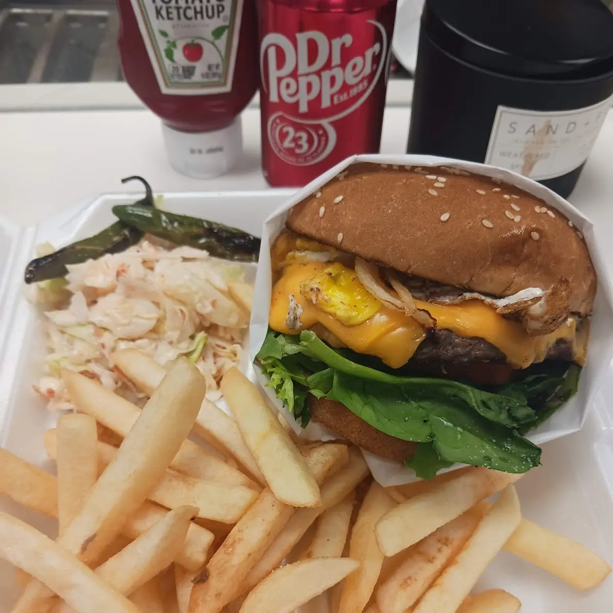 Wagyu Burger Combo