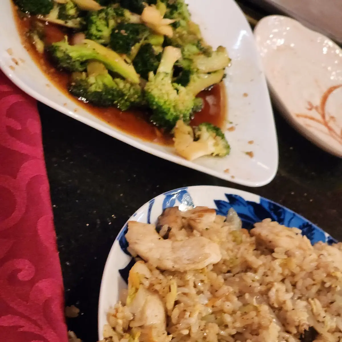 Garlic Broccoli Chicken Rice