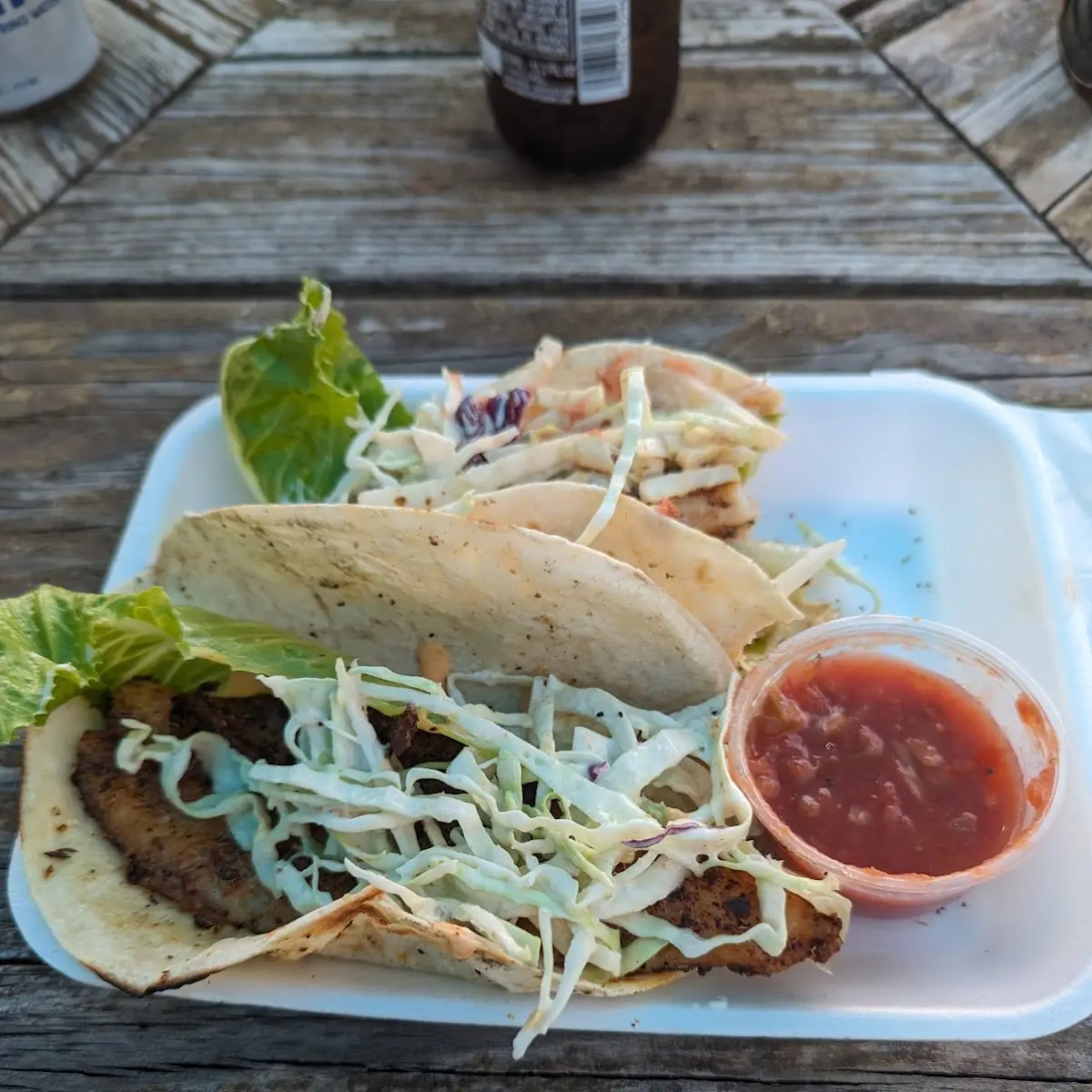 Fish Tacos with a View