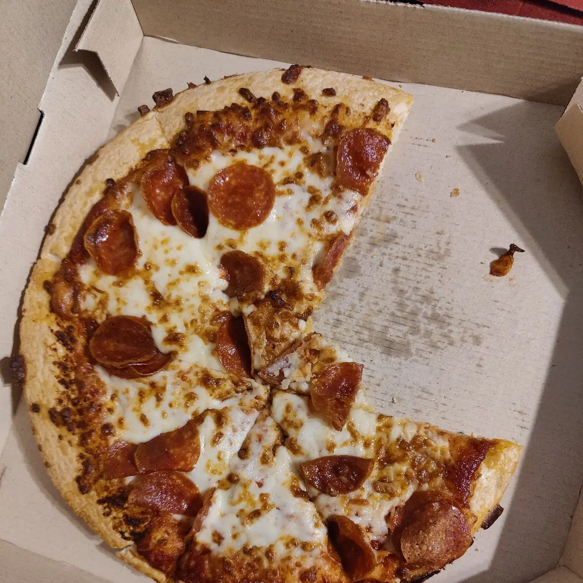 Pan Pepperoni Pizza