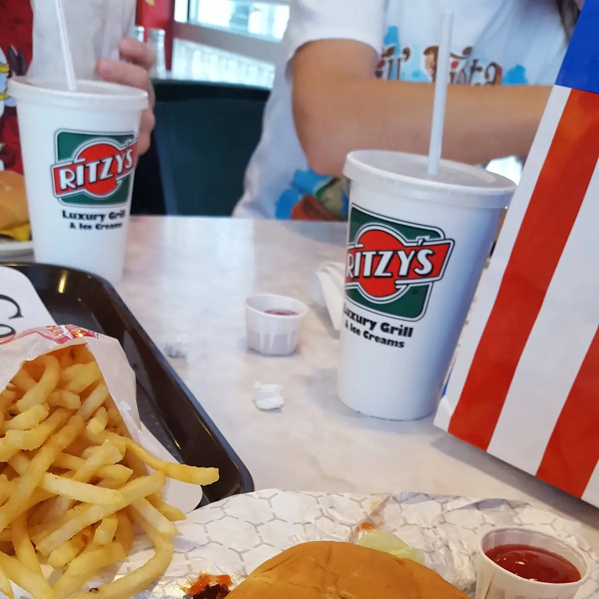 Itzy Ritzy Burger Combo
