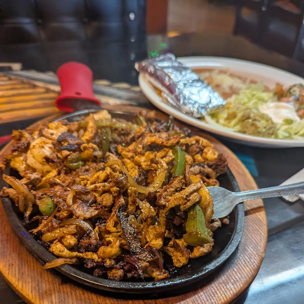 Fajitas Rice and Beans