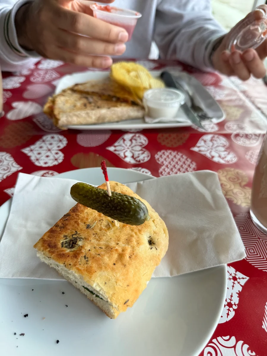 Veggie Sandwich, The Java Garden Cafe & Eatery