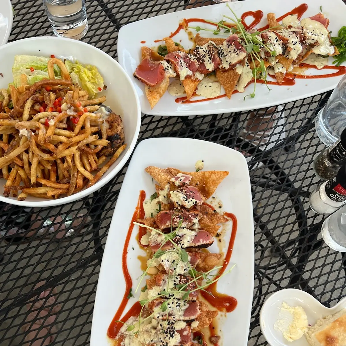 Ahi Tuna Nachos