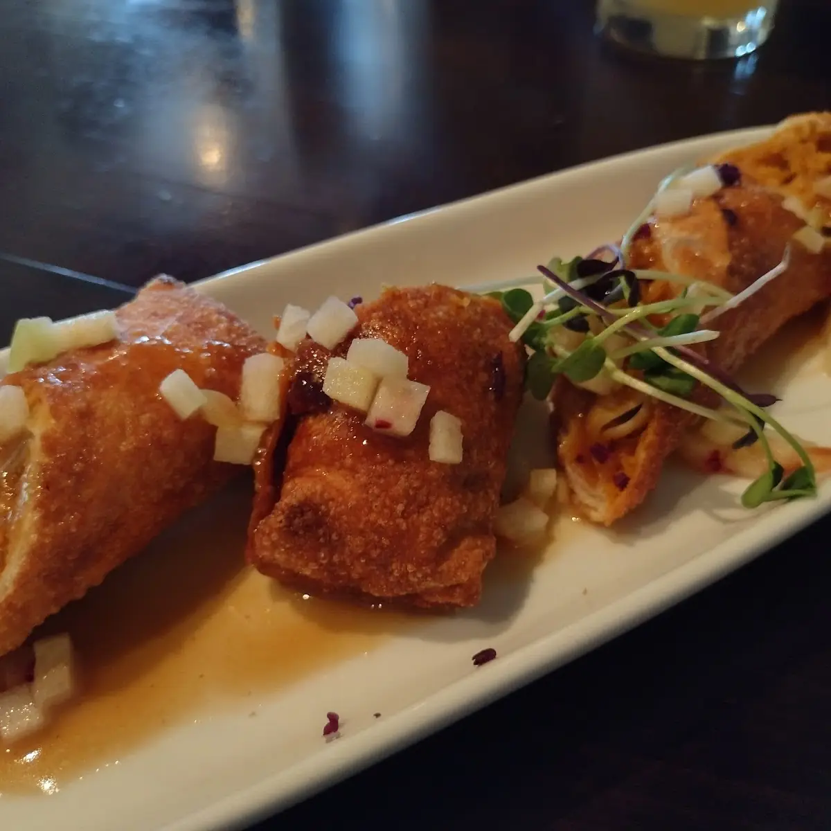 Sweet Potato Wantans