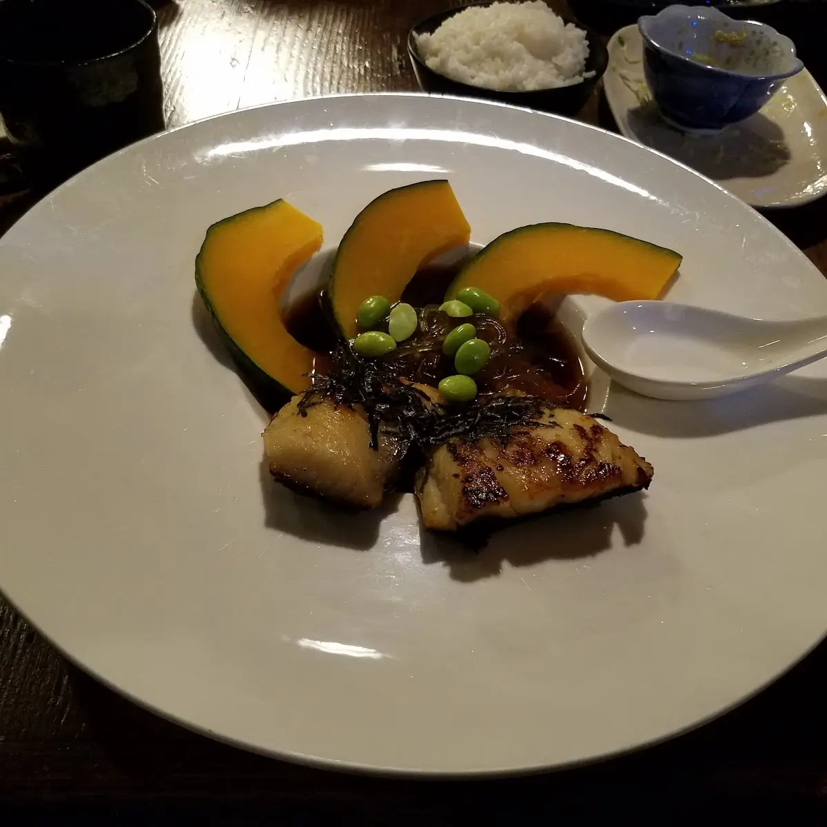 Miso Marinated Cod Dinner