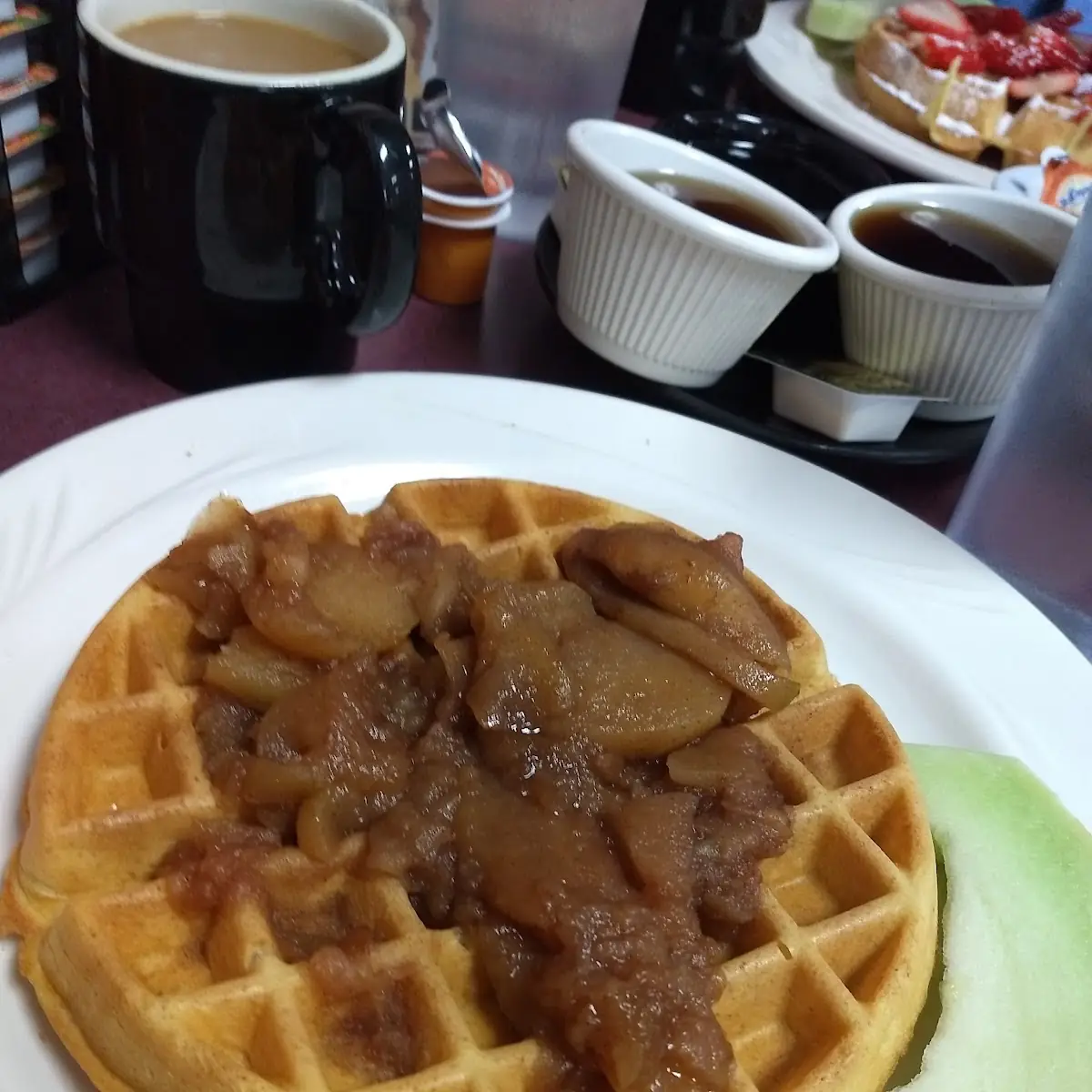 Cinnamon Apple Waffle