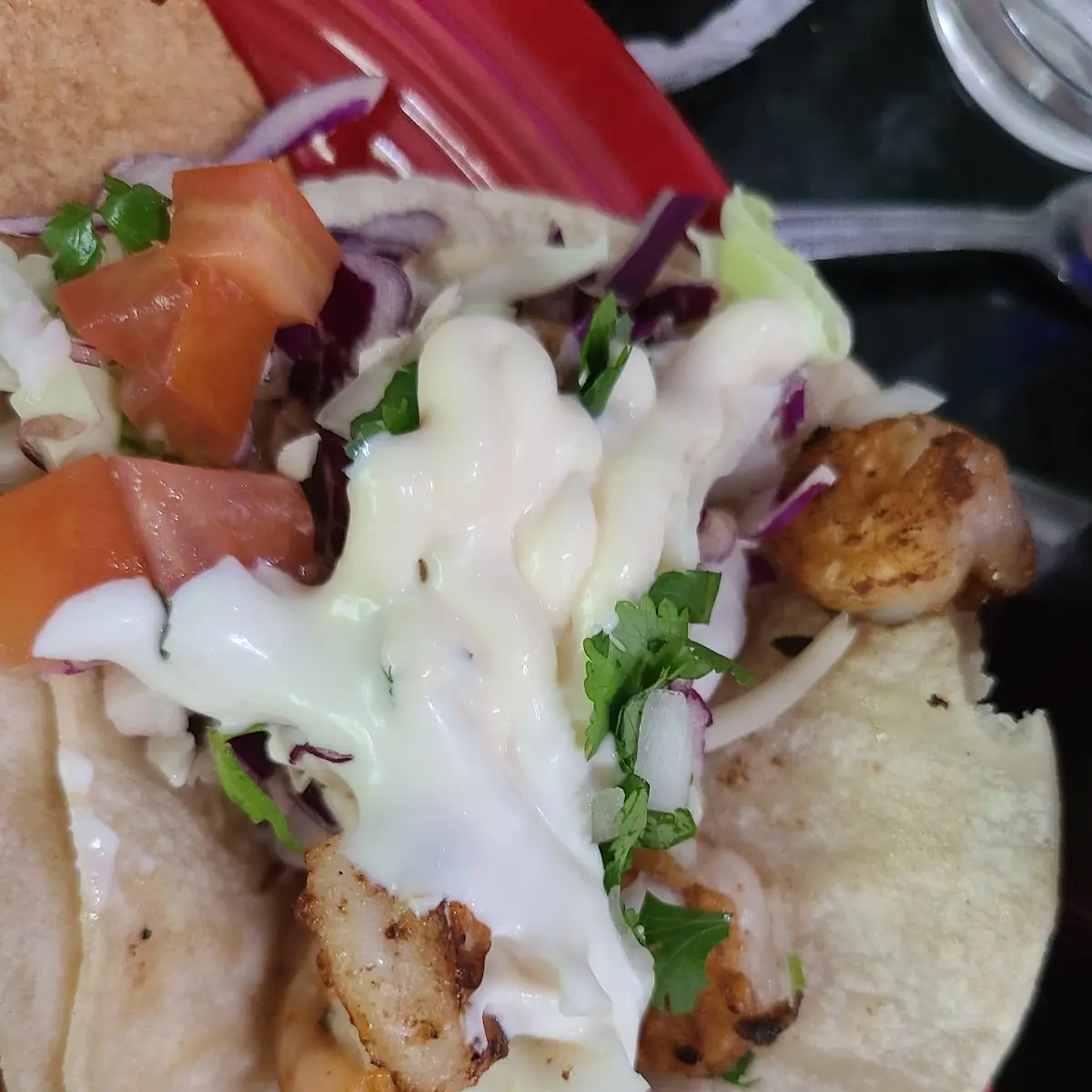 Shrimp Taco Salad