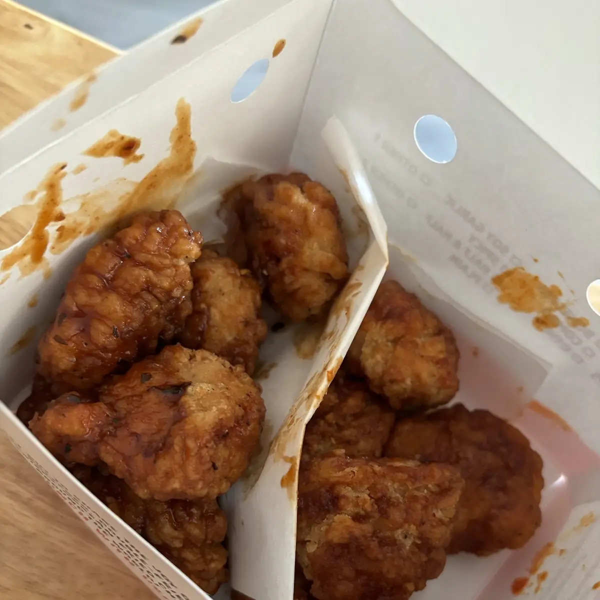 Soy Garlic Boneless Wings