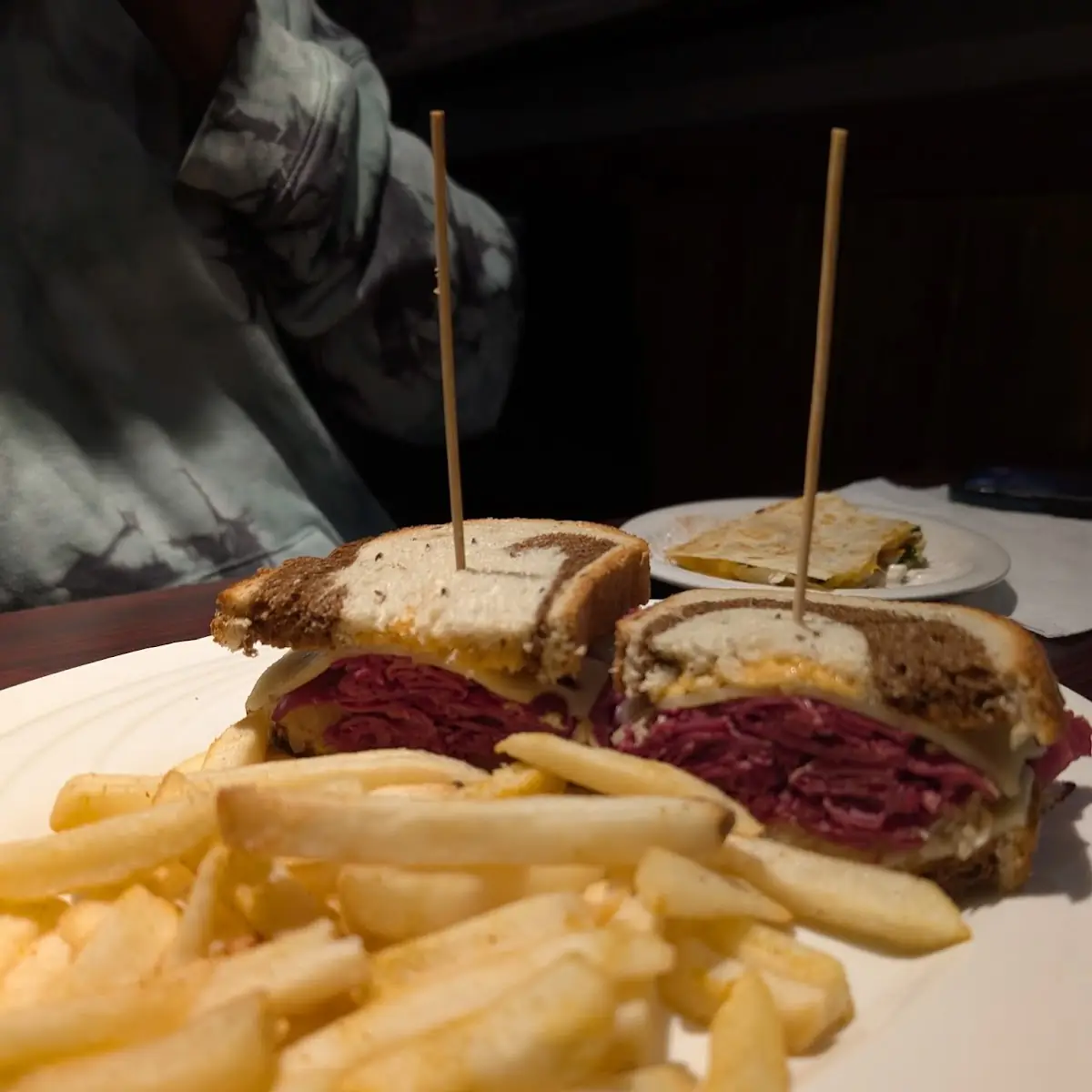 Hot Pastrami Sandwich