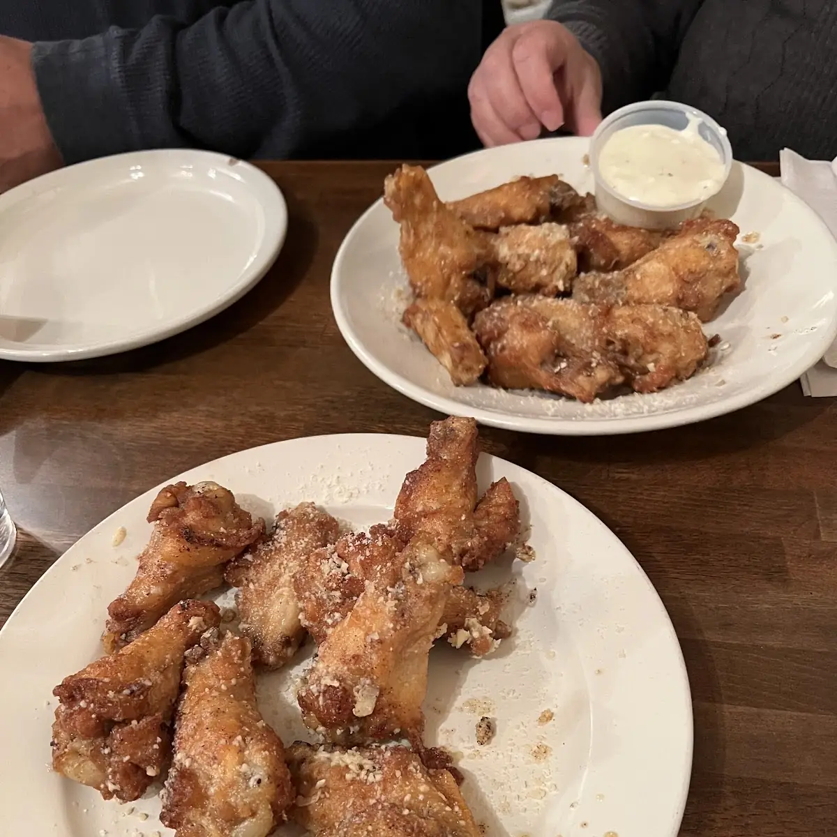 Garlic Parm Wings