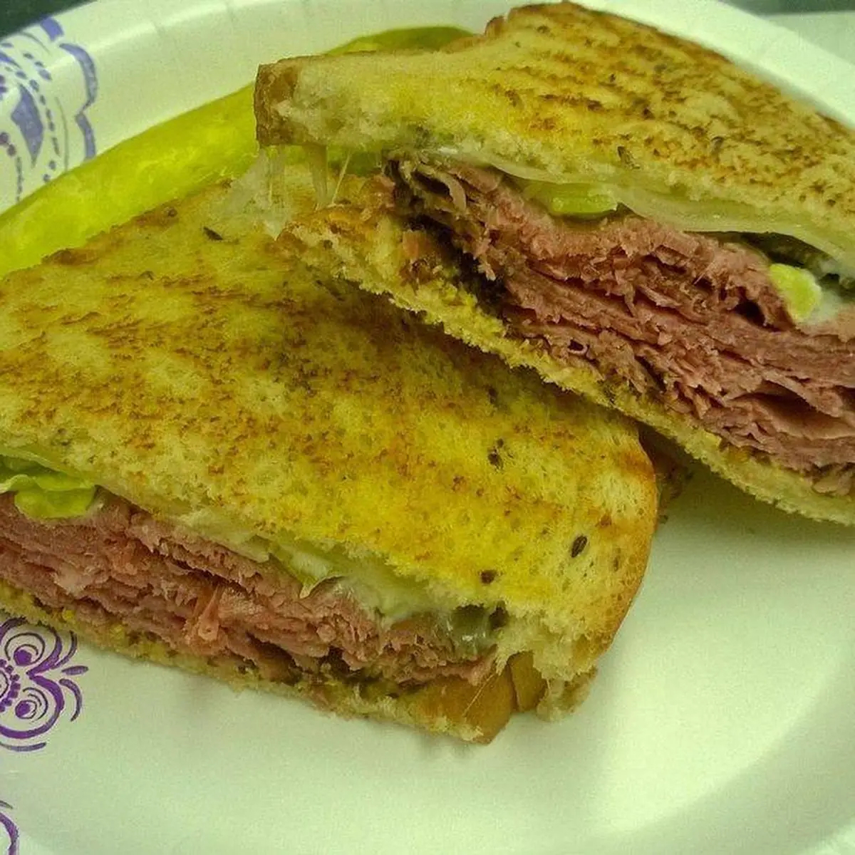 Corned Beef or Pastrami & Swiss