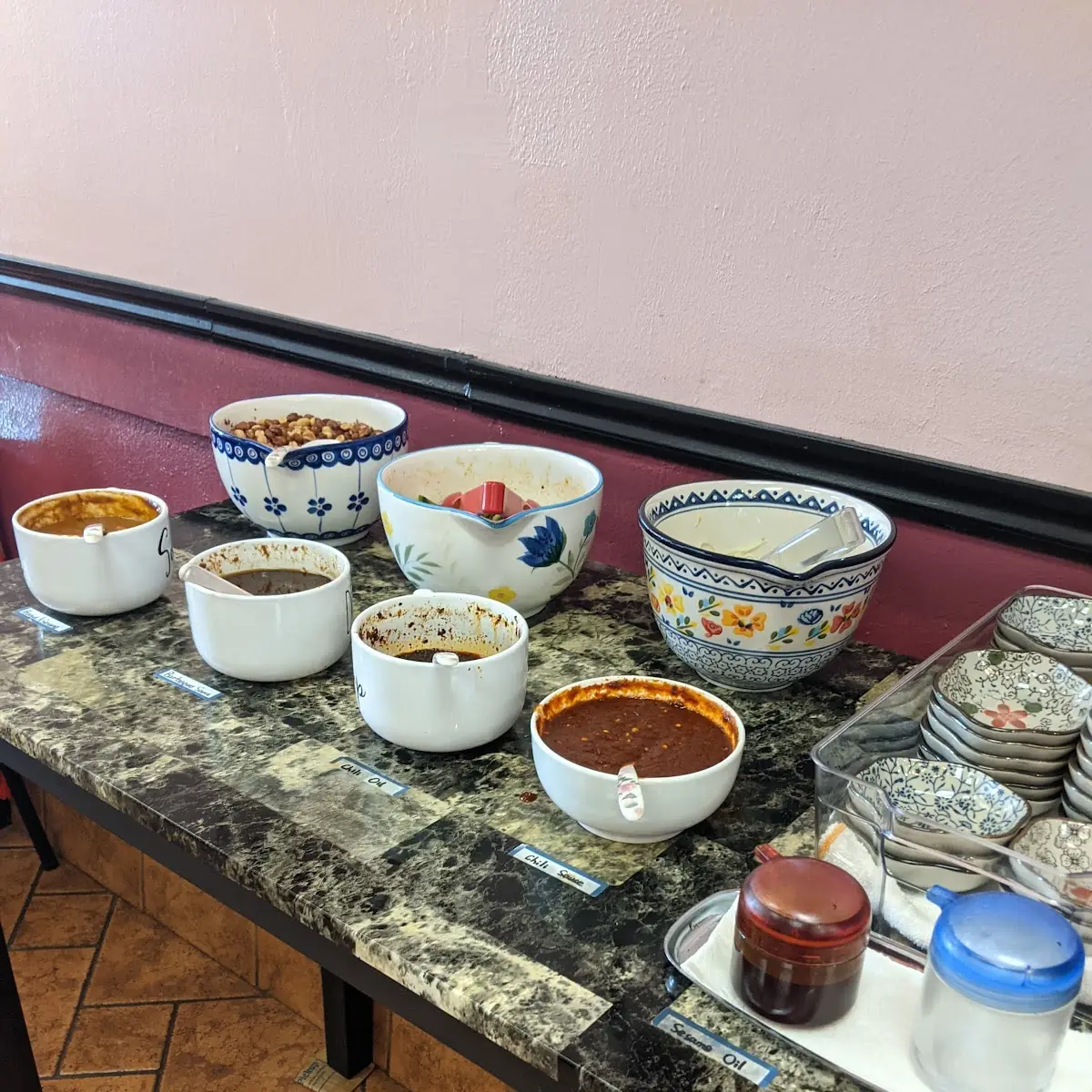 Optional Sauces and Sides for Hot Pot