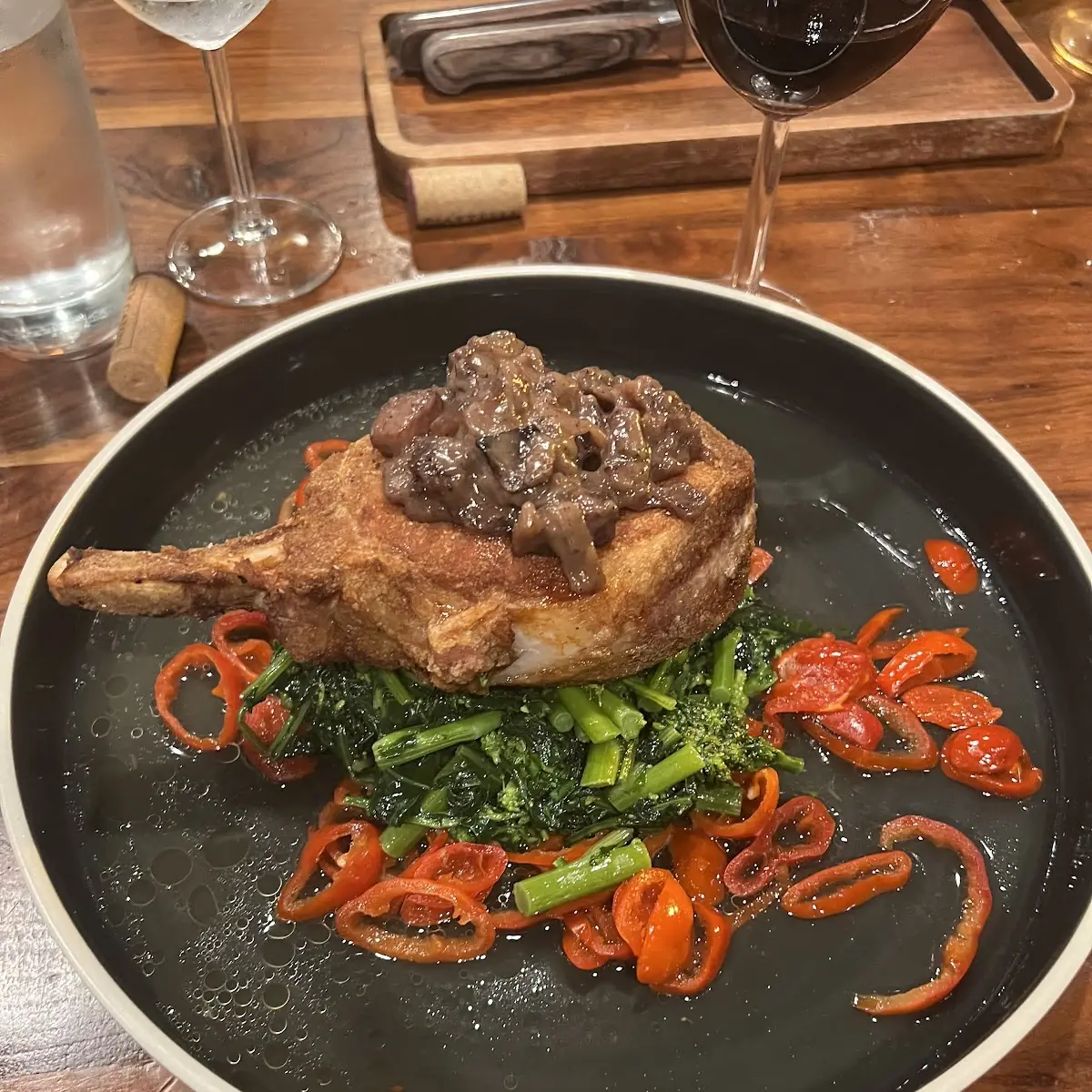 Herb Crusted Pork Chop