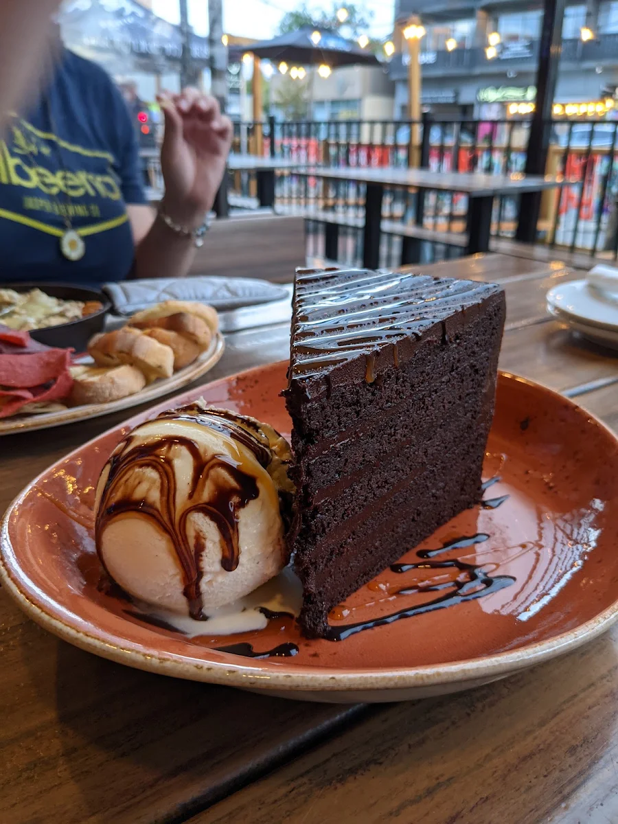 Chocolate Fudge Cake, Jamesons Pub - 17th Ave