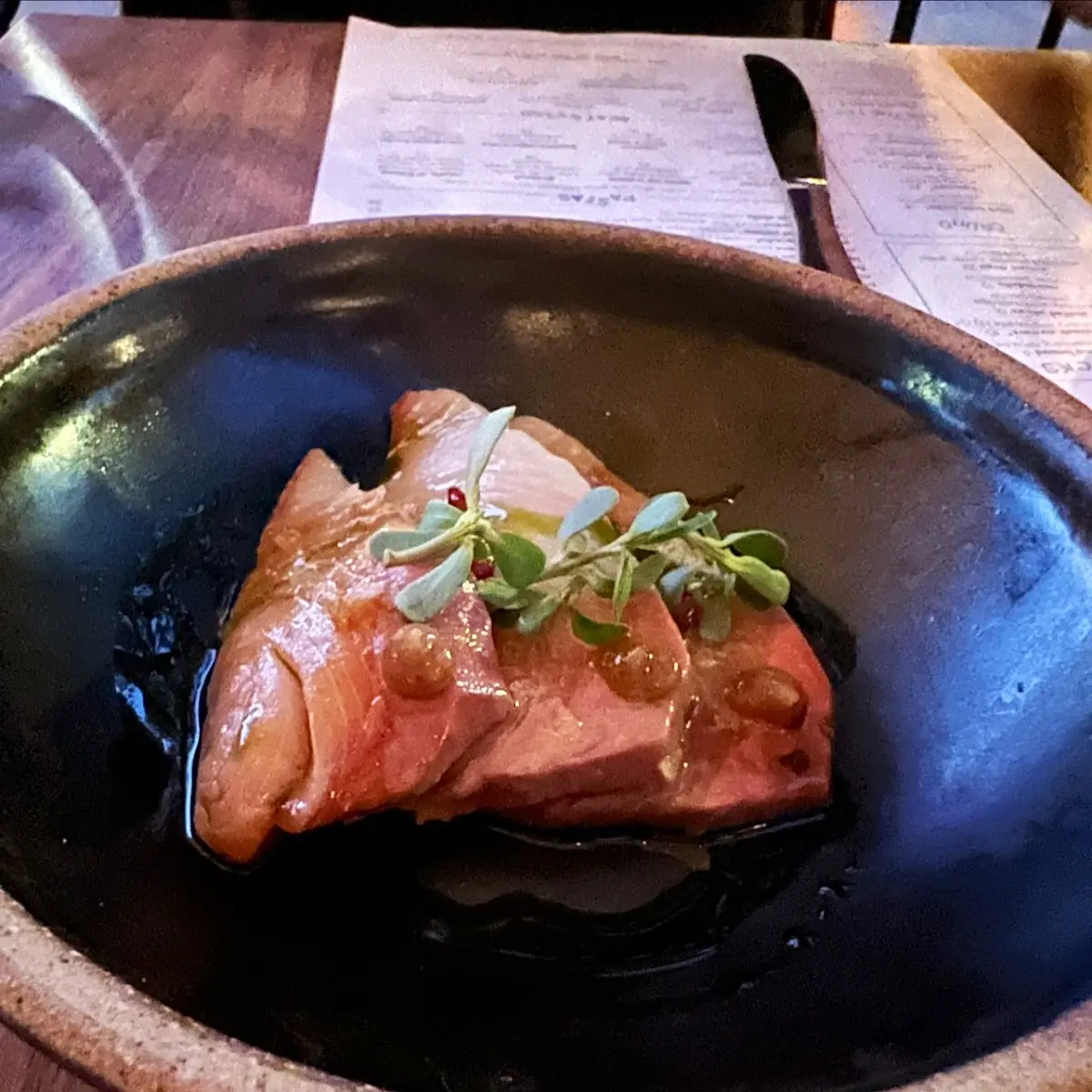 Hamachi Crudo