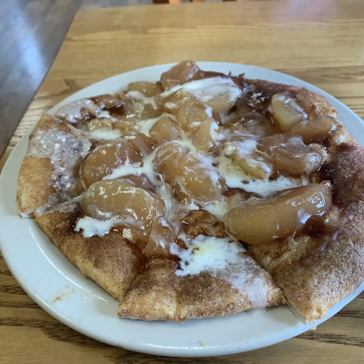 Dessert Pizza - Apple Cinnamon