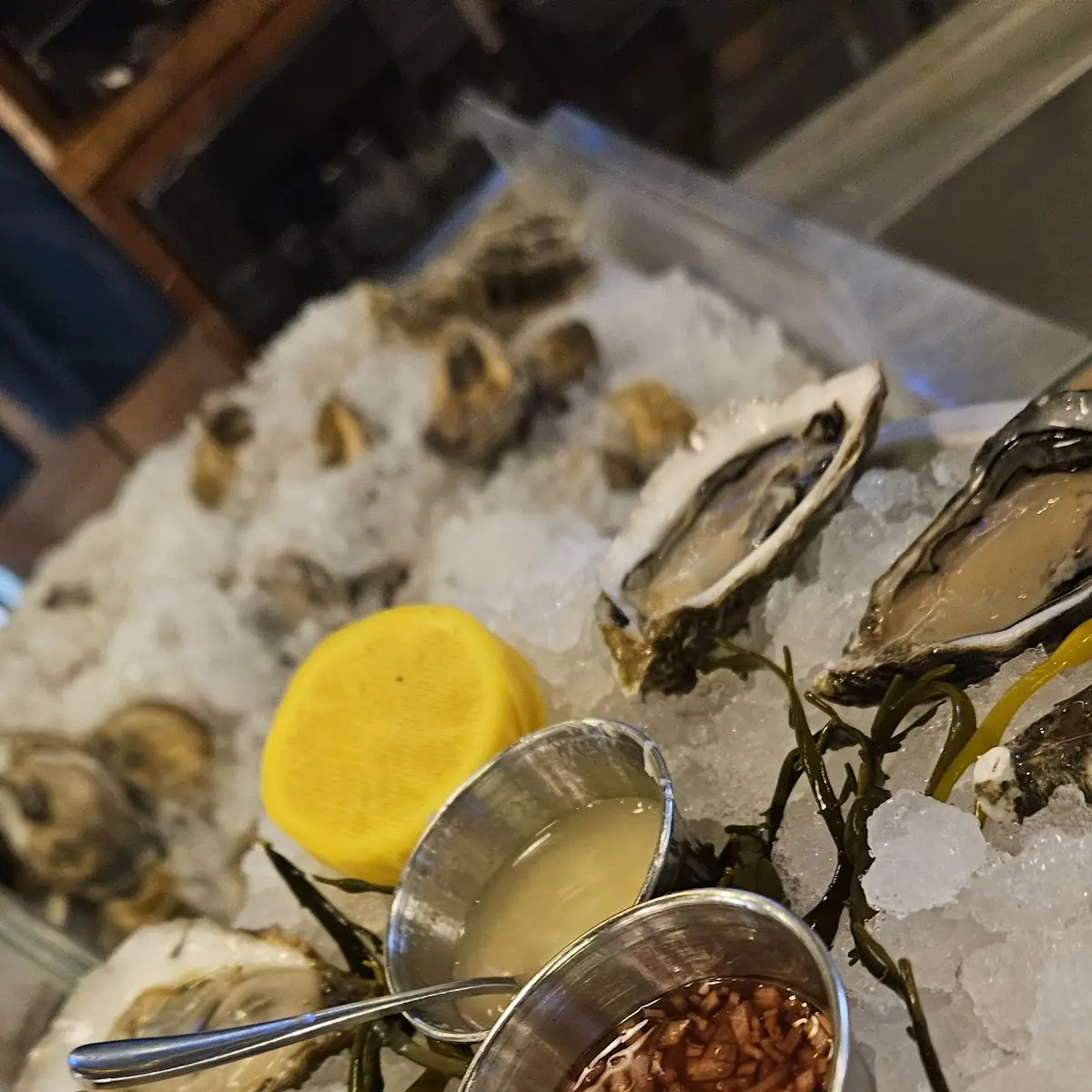 Oysters on the Half Shell Chef's Selection