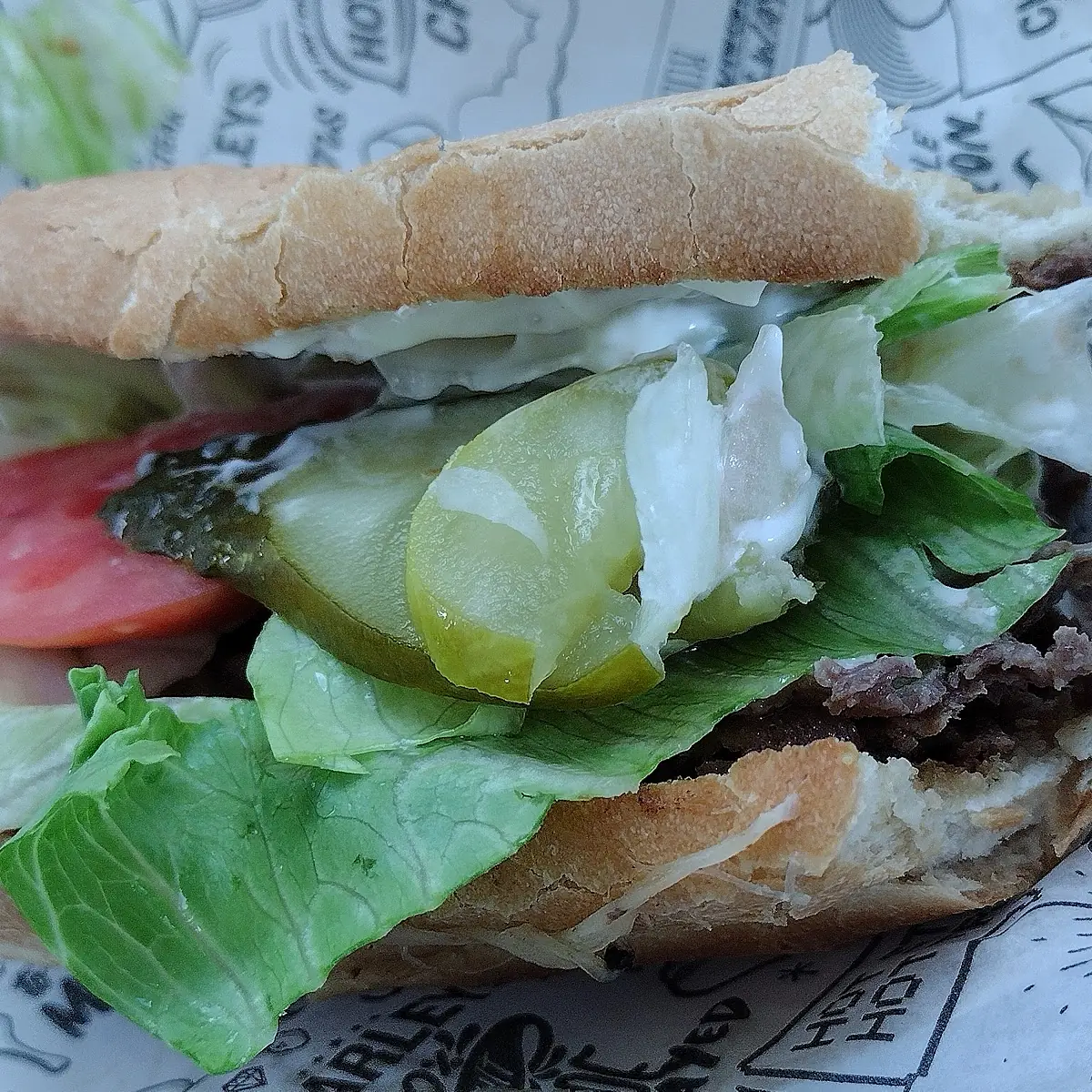 Philly Cheesesteak Sandwich