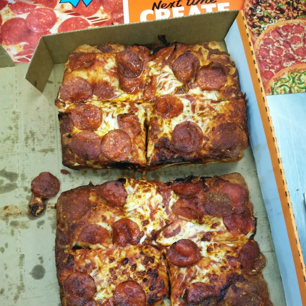 Deep Deep Dish Pepperoni Pizza
