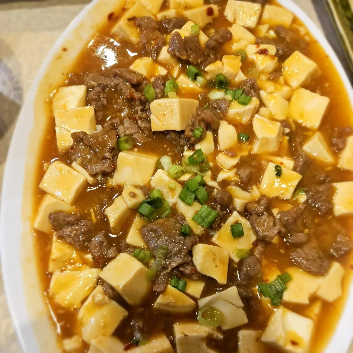 Beef Mapo Tofu