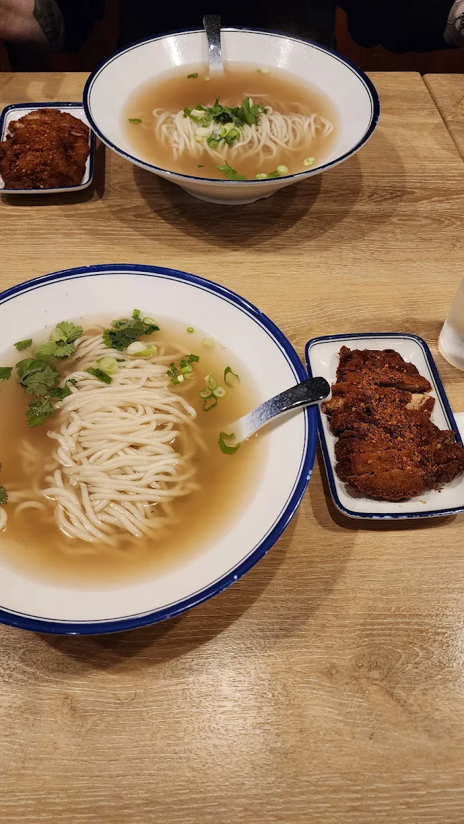 Fried Chicken Lanzhou Soup Thick Noodle, Sophie's Noodle House
