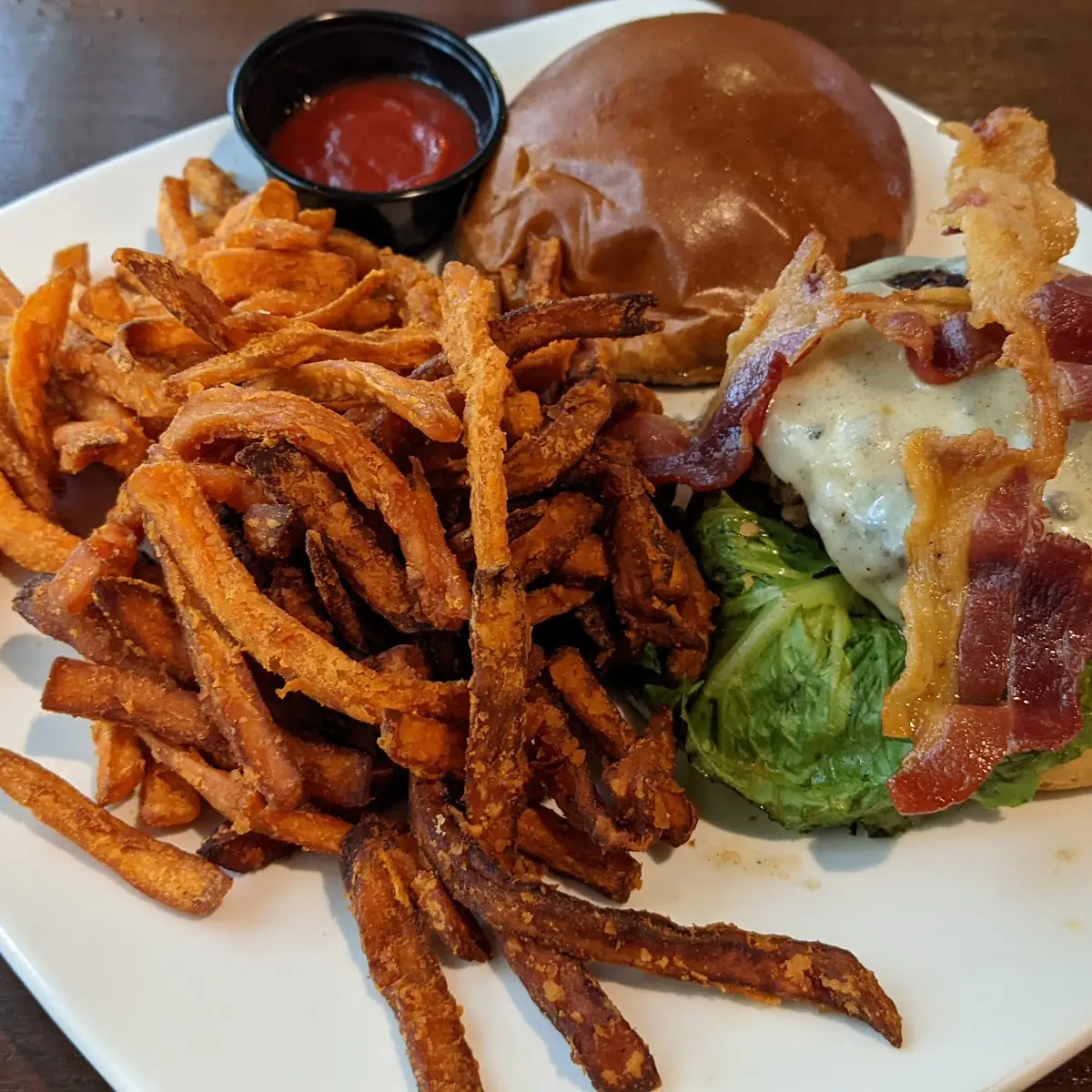 Bacon Swiss Burger