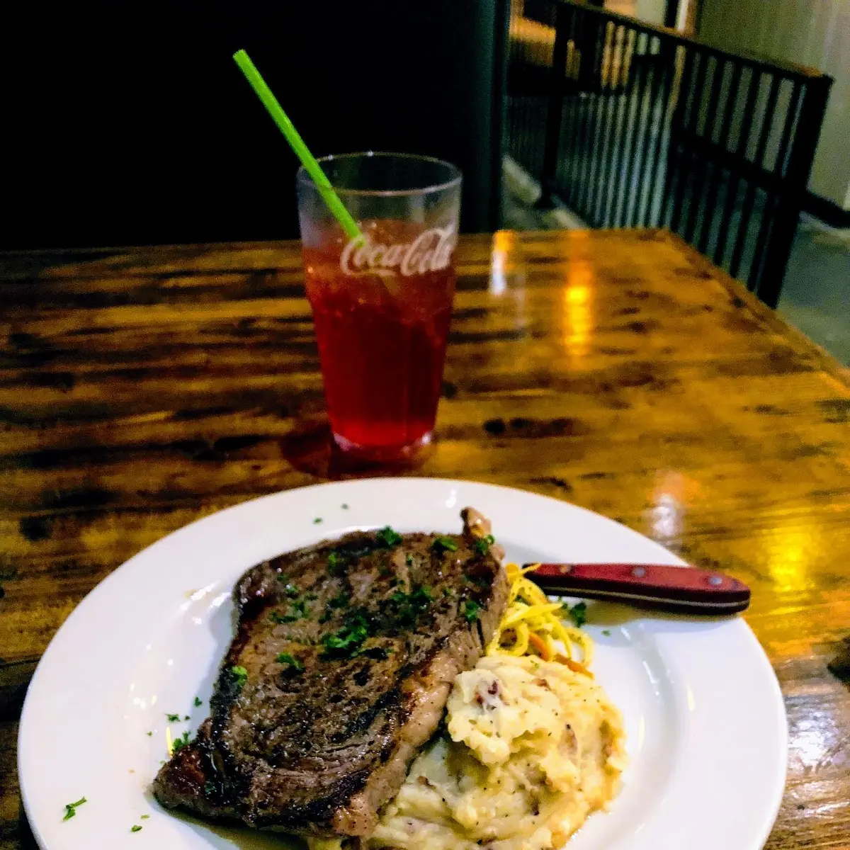 Pepper Crusted Rib-Eye