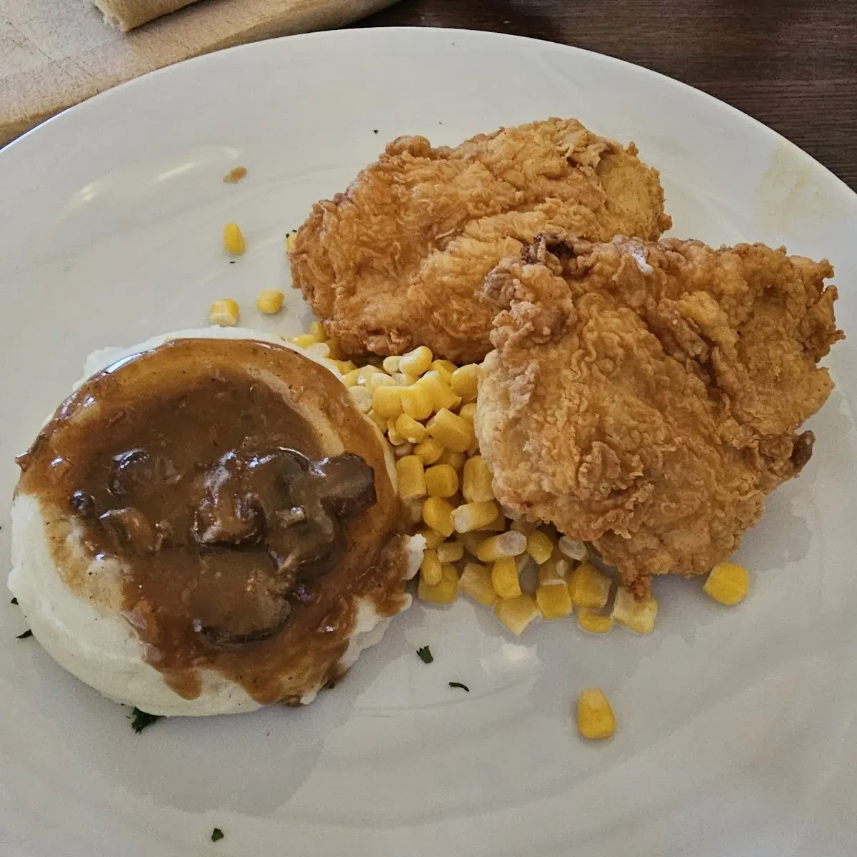 Fried Chicken Dinner