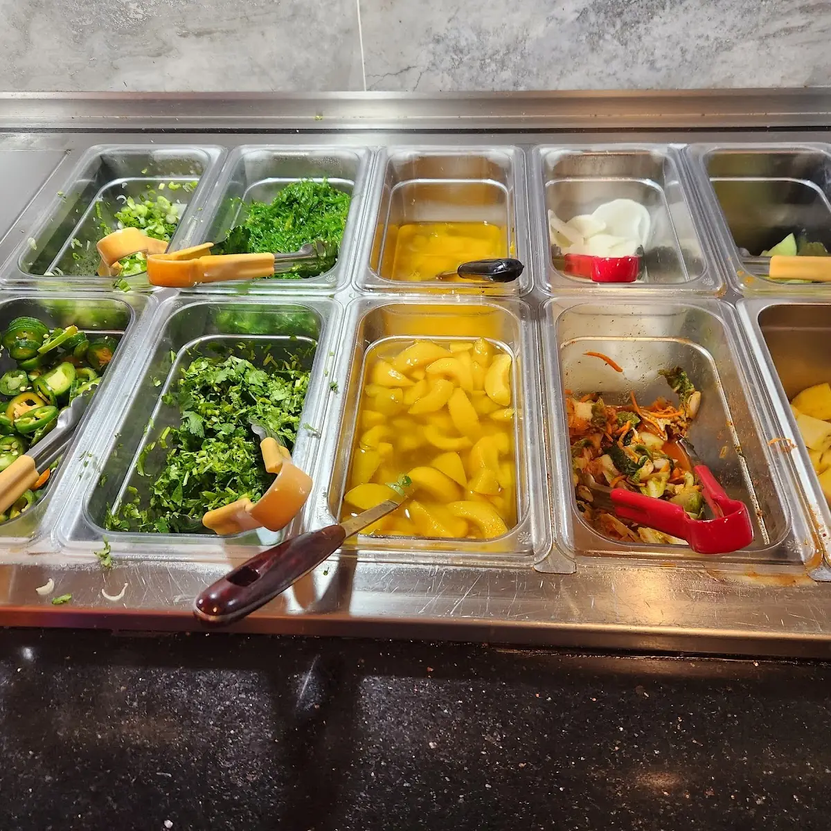 Salad Bar Options